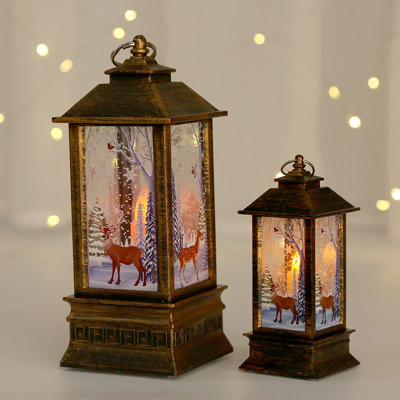 Led Lamp Christmas Decoration Set of 2