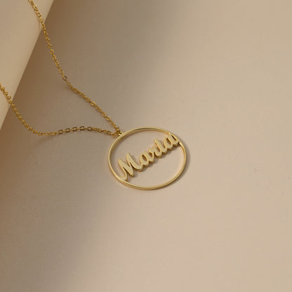 Customized Monogram Name Jewelry