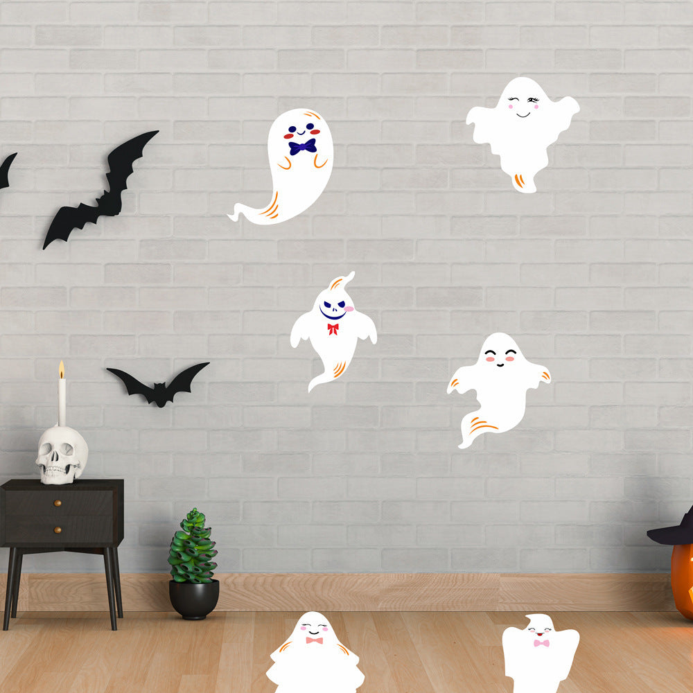Halloween Ghost Sticker Decorations for Floor and Wall