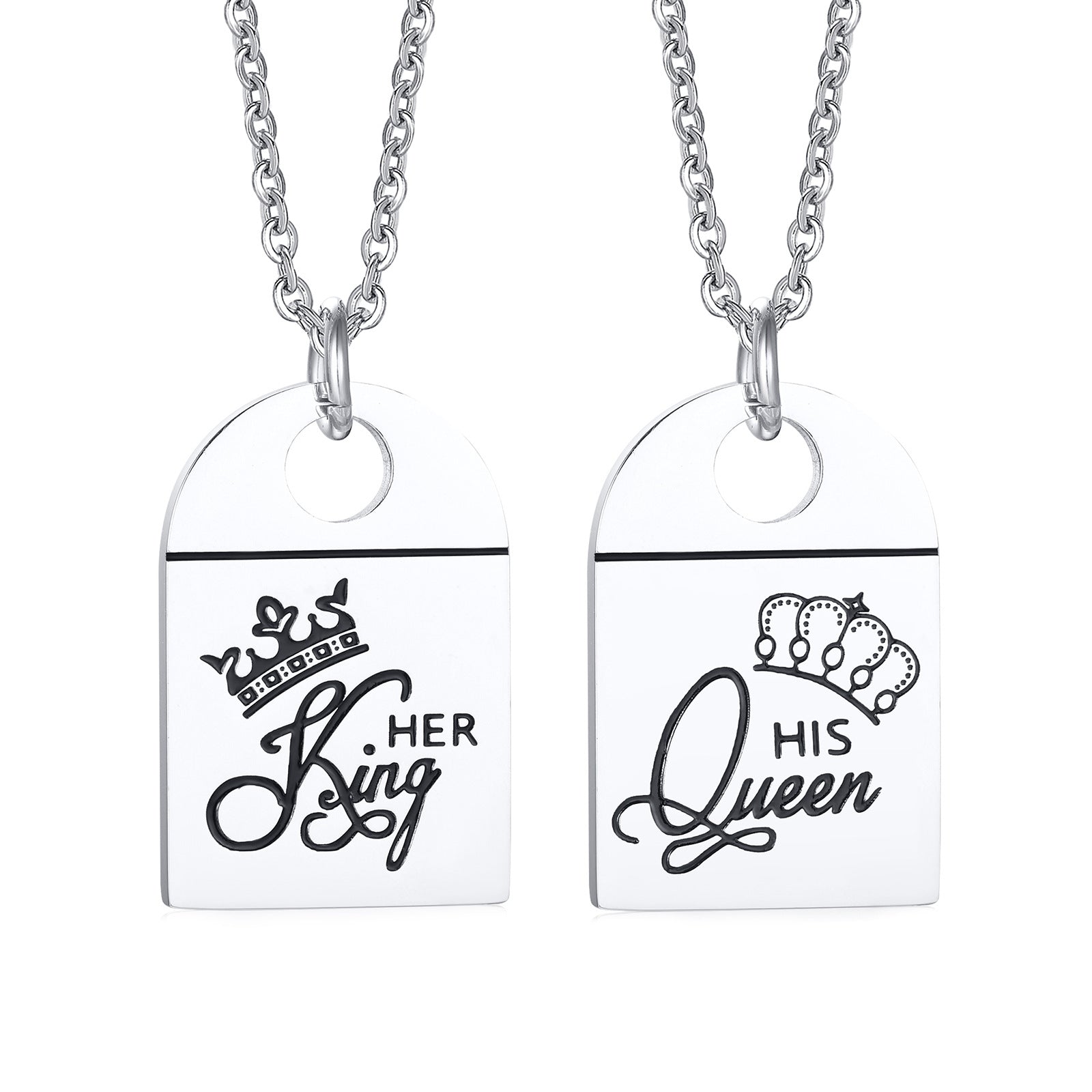 Cool Review About Her King His Queen Necklace