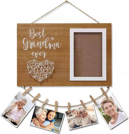 Custom Photo Frame Gift for Mom and Grandma