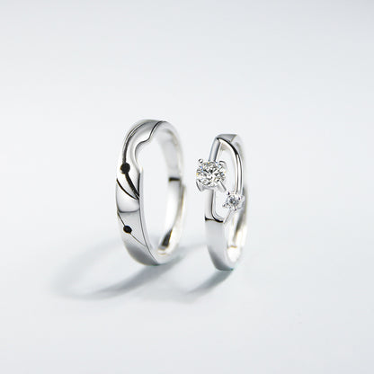 Rings that Fits Together Couple Gift Set