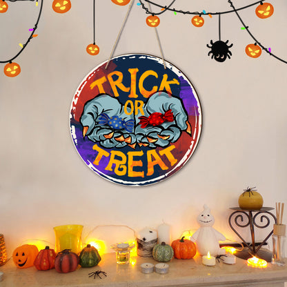 Trick or Treat Door Hanging Halloween Decoration