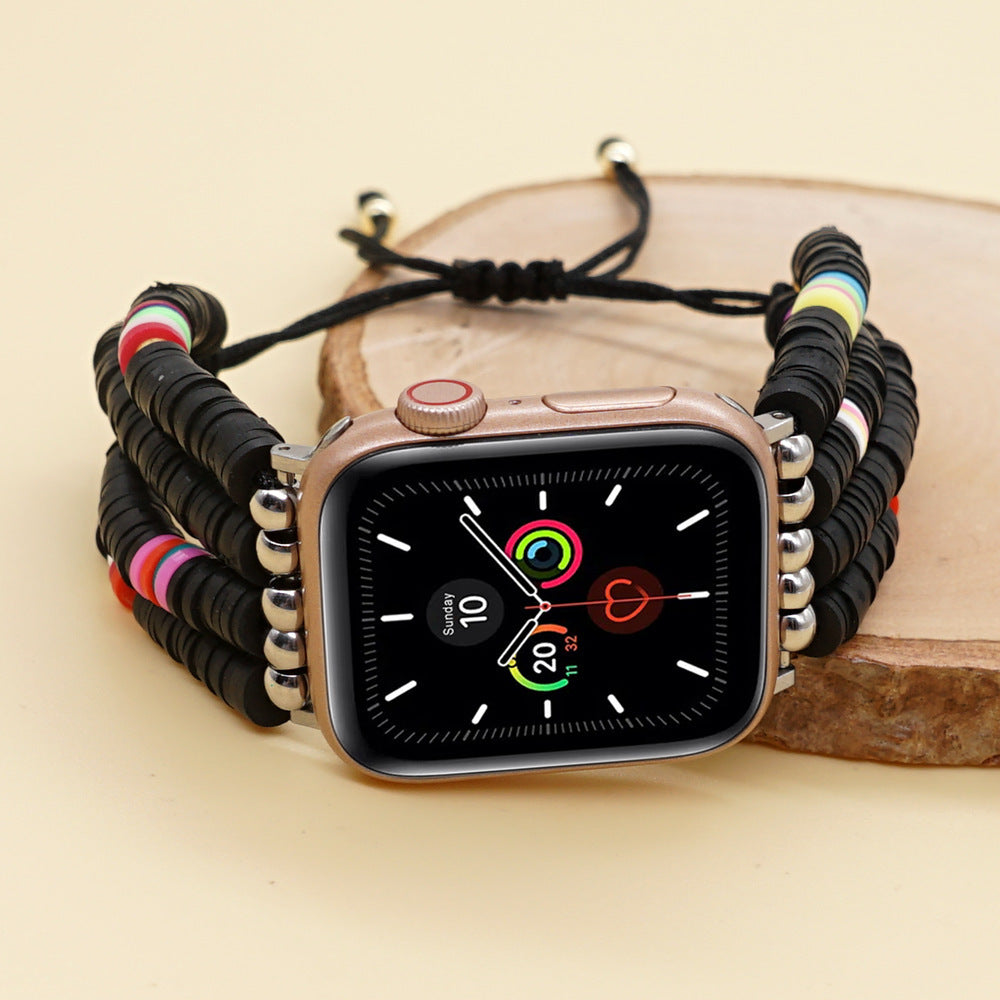 Handmade Beads Wristband for Apple Watch