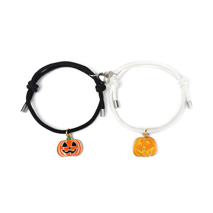 Halloween Connecting Couple Bracelets Set