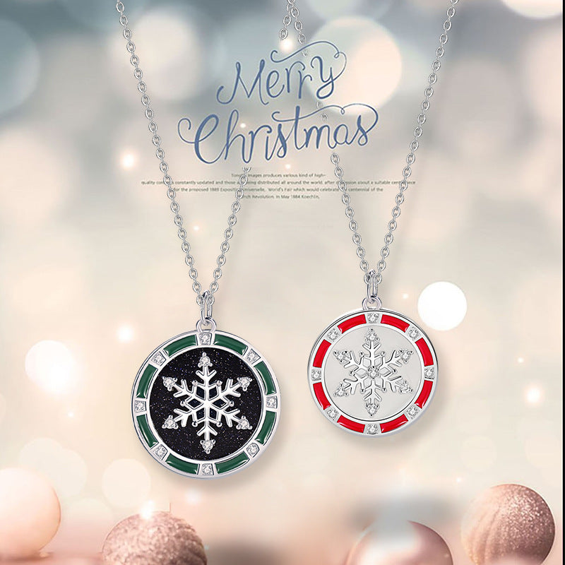 Matching Christmas Jewelry Couple Gift Set