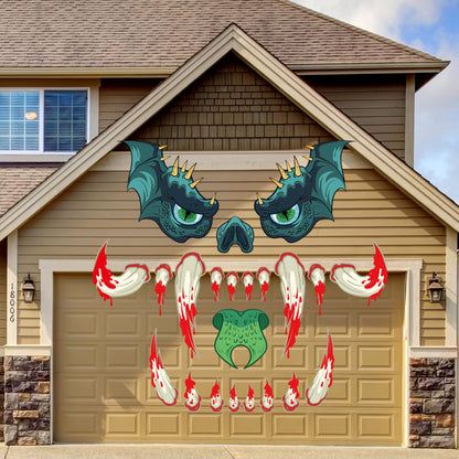 Outdoor Wall Garage Halloween Decorations Sticker