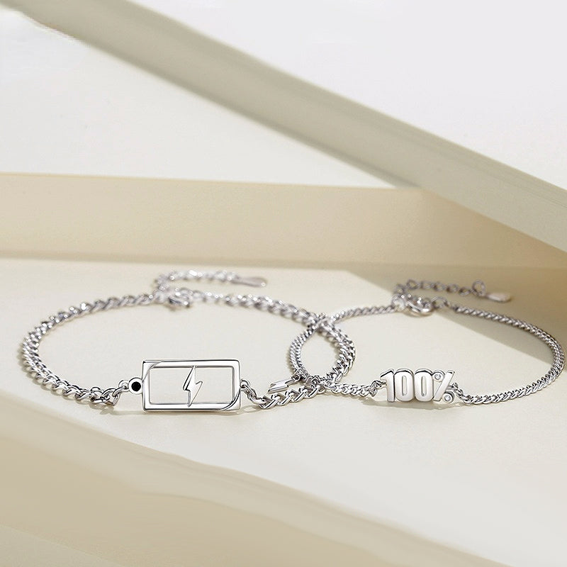 Romantic Bracelet Set Gift for Distance Relationship